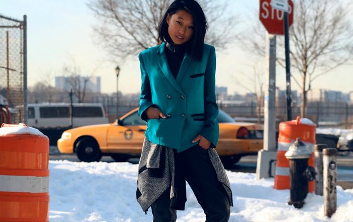 Margaret-Zhang-Tibi-Tweed-Knit-Blazer-Shine-by-three3